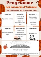 Vacances d'Automne 2025